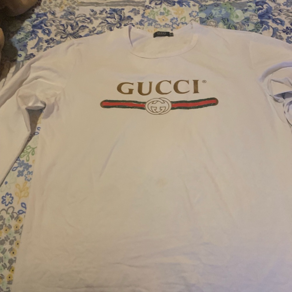 Gucci  Cotton Long-Sleeve T-Shirt